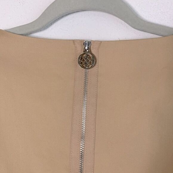 Antonio Melani Colorblock Cap Sleeve Corset Detailing Sheath Dress Sz 0 - Picture 8 of 9